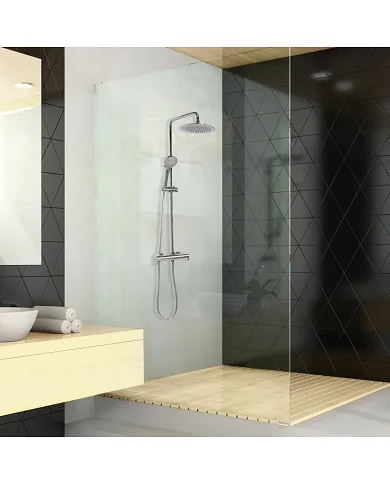 comprar Columna de ducha Blautherm. Termostática. Telescópica Ø300. 945401RP300 Ramon Soler de - Griferia