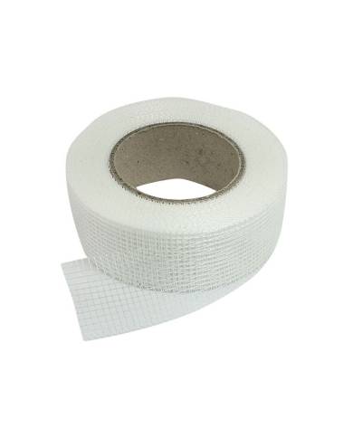 comprar Cinta de malla de fibra de vidrio autoadhesiva 50mm x 153metros de PROMOFIX - Carton yeso comprar Cinta de malla de fibra de vidrio autoadhesiva 50mm x 153metros de PROMOFIX - Carton yeso