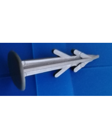 comprar Espiga con clavo de PVC 50mm para lámina drenante. Bolsa 400uds. Tripomant de VIMAGAL - Drenantes comprar Espiga con clavo de PVC 50mm para lámina drenante. Bolsa 400uds. Tripomant de VIMAGAL - Drenantes