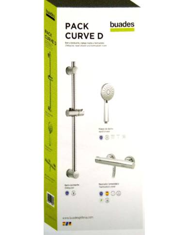Mezclador termostático ducha Curve D. Buades Mezclador termostático ducha Curve D. Buades