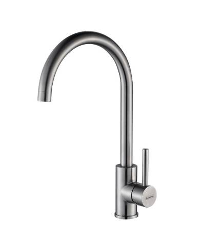 comprar Monomando fregadero inox caño alto. BD.5195341.IX Buades de BUADES - Griferia
