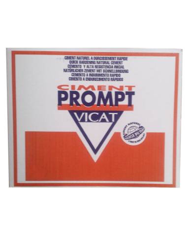 comprar Cemento rápido Vicat CNP PM Prompt. Fardo 5x5kg (25kg) Prompt de VICAT - Cementos comprar Cemento rápido Vicat CNP PM Prompt. Fardo 5x5kg (25kg) Prompt de VICAT - Cementos