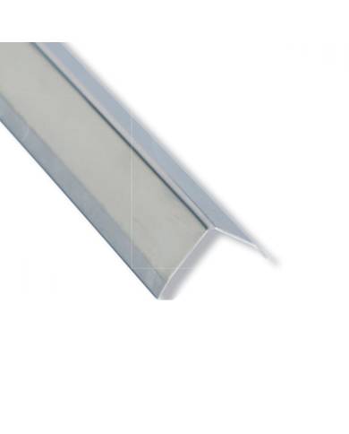comprar Listelo / ángulo inox-304 pulido 25 mm 2.6 m de Alumacer de ALUMACER - Perfiles De Aluminio E Inox